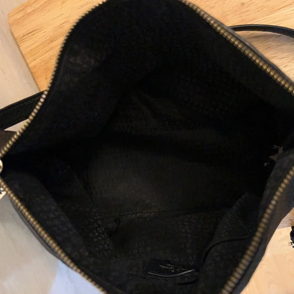 Kate Spade Natalya Orchard Street Shoulder Bag Black 100% Cow Leather